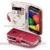 Loop Closure PU Leather Wallet Card Holder Motorola Cell Phone Moto E Case