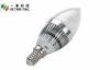 Cool White 3W Epistar E27 LED Candle Light Bulbs 170 Degree For Hotel