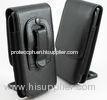 Black Leather Belt Clip Pouch Hlster Flip Case Cover Holder For iPhone 5 / 5S