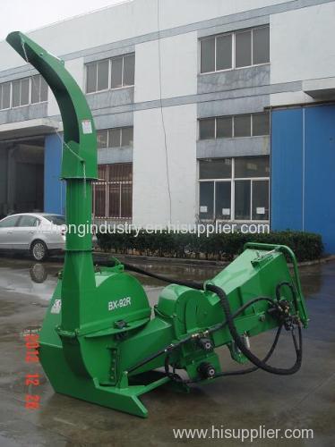10inch Max chipping capacity hydraulic feeding PTO chipper