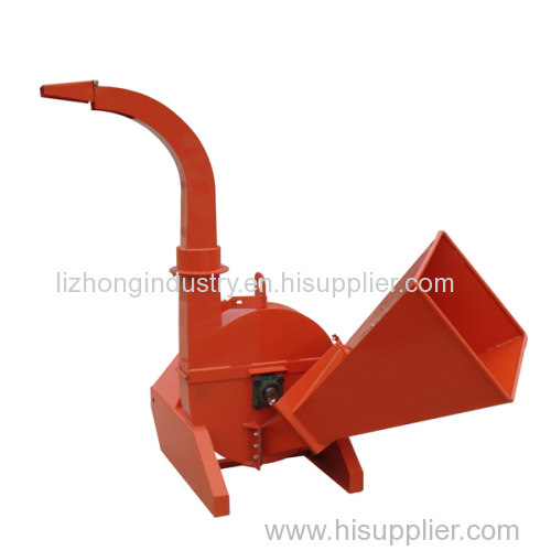Max 4inch chipping capacity mechanical pto wood chipper
