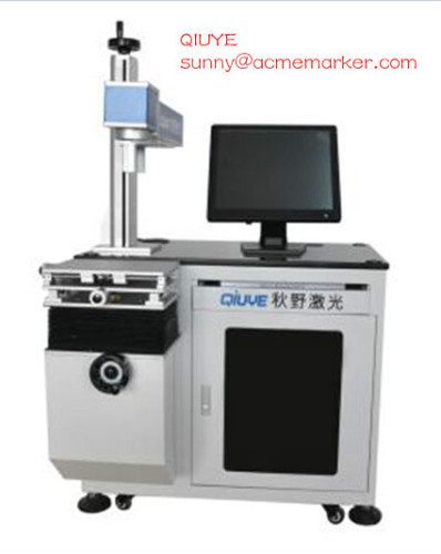 Dual lift laser marking machine 20w 100000hours air cooling