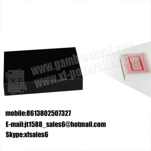 XF Newest Black box camera for poker analyzerpoker cheatside marked cards