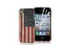 Vintage Unite States National Flag Soft TPU Cell Phone Case For Apple IPhone 4 / 4S