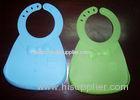 Flexible Food Grade Silicone Waterproof Baby Bibs With Unique Food Catcher