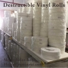Over 14years Certificate Support Very Strong Adhesive Ultra Destructible Vinyl Rolls Manufacturer