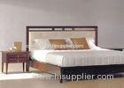 King Size Bedroom Furniture Sets / Solid Hardwood Bedroom Furniture For Hotel Rooms