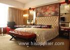 Comfortable Beige Leather Headboard Luxury Hotel Furniture Approved SGS