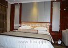 Custom Rosewood Shiny Color Finish Star Hilton Hotel Bedroom Furniture