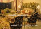 Mid Century Modern Living Room Furniture Striped Luxury Upholstered Sofa