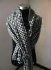Women's Hound Tooth Check Pashmina Scarves