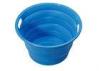 Durable Garden Silicone Collapsible Bucket Foldable / FDA Silicone Food Bucket