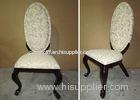 Fabric Modern Dining Room Furniture Chairs With Hand Carved Decoration