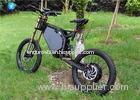 Full Suspension Steel Electric Road Legal Enduro Bike 7 Speed Mountain Bike 80km/h