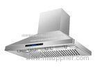 Stainless steel Commercial Range Hood 42 inch 1680cfm round corner