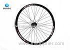 Black Aluminum Alloy Enduro Bike Accessories 26 Inch Front Wheel With 20mm Hub