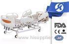 Metal Height Adjustment Manual Hospital Bed With Central Locking System
