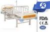 2 Function Movable Stainless Steel Hospital Bed Manual For Sick Room