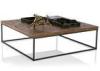 Industrial Style Solid Wood End Tables And Coffee Tables With Iron Frame