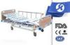 Commercial Furniture Manual Hospital Bed With Aluminum Alloy Side Rail