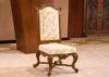 Upholstery Fabric Dining Room Chairs / Beige Wood Leg Accent Chairs