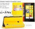 Premium PU + PC Wallet Leather Nokia Mobile Phone Cases With Stand