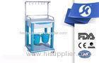 Plastic Steel Medical Equipment Trolley I . V . Treatment Trolley For Patient Room