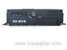 Double SD GPS Mobile CIF DVR Recorder 4 Channel With H.264 Main Profile
