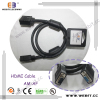 High Quality HD15 VGA Cable Male to Female Gold Plate VGA Cable with 2 Ferrites