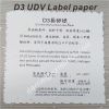Custom Eco-friendly Ultra destructible adhesive vinyl label materials for printing Eggshell stickers with the best price