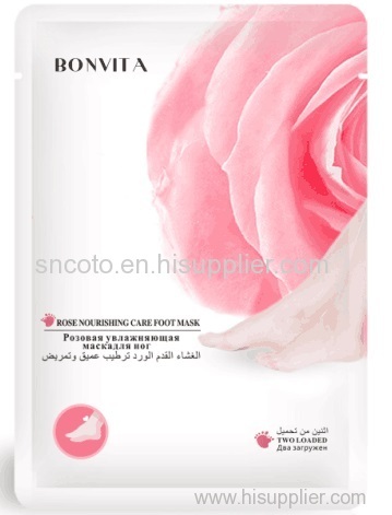 Rose Nourishing Care Foot Mask