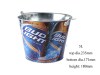 Oval Beer Galvanized Metal Ice Bucket Wine Ice Bucket