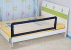 Lightweight Mesh Safe Crib Bedrail / Black Baby Bed Side For Queen Bed