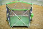 Light Weight Fold Down Security Babies Play Yard / Green 5 Panel Play Yard