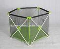 Light Weight Super Portable Play Yard 1.2mm Thickness Steel Frame