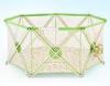 Mesh Folding Baby Playpen Fence / Infant Play Yard Double Lock