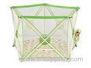 High - Grade Sponge Fold Down Portable Play Yard / Child Play Yard Indoor