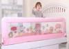 Modren Design One Button Foldable Pink Adjustable Bed Rails With Cartoon Picture Net