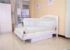 Lightweight Firm White Mesh Bed Rails Fold Vertically Adjustable