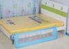 Fold Down Adjustable Bed Rails For Baby Safety In Blue Color