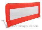 Security full size Red Adjustable Bed Rails Iron Frame For Adult Big Bed