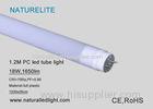 PC 1.2 M 18W Fluorescent Led Tubes Lights SMD2835 1650LM 320 Degree MTR Station