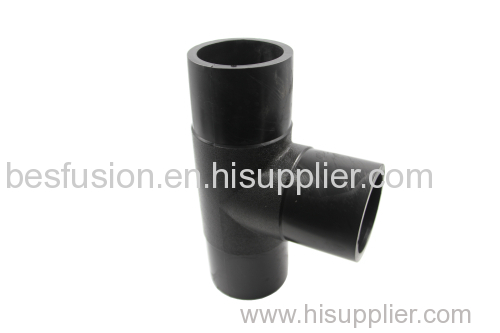 HDPE Butt Fusion Fittings Equal Tee PE Pipe Fittings