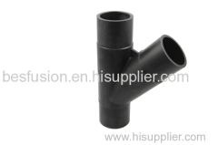 HDPE Butt Fusion Fittings Y Tee Branch Tee Lateral Tee PE Pipe Fittings