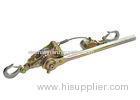 Cast Aluminum Twin Drive Manual Ratchet Puller 1000kg With Double / Three Hooks