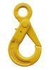 Safety Assembly 8 Ton Eye Self Locking Hook For Chain European Type