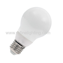 6W LED A60 bulb pear shaped E27