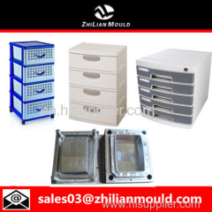 custom OEM plastic drawer mould with high precision in China