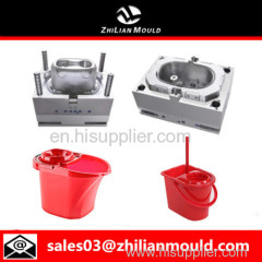 custom OEM plastic mop bucket mould with high precision in China