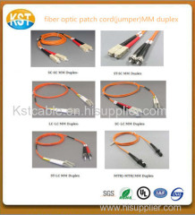 original manufacturer fiber jumper/optic fiber multimode and duplex patch cord/fiber cable fiber patch cord hot selling